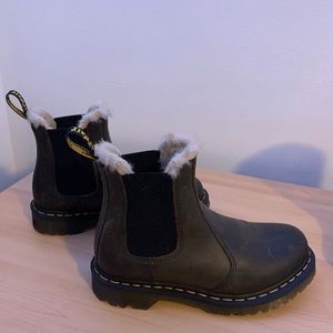 Dr. Martins- 2976 Leonore Faux Fur lined winter boots